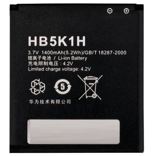 Аккумулятор Huawei HB5K1 для U8650/C8650/C8660/U8660/T8600 (1400 mAh) аккумулятор для huawei u8650 u8655 u8850 hb5k1 hb5k1h