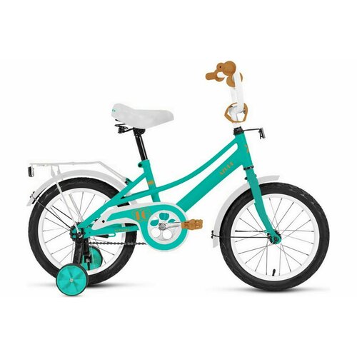 Детские велосипеды Forward Детский велосипед FORWARD AZURE 16 2023, 16 бирюзовый велосипед детский forward azure 16 1bkw1k1c1003