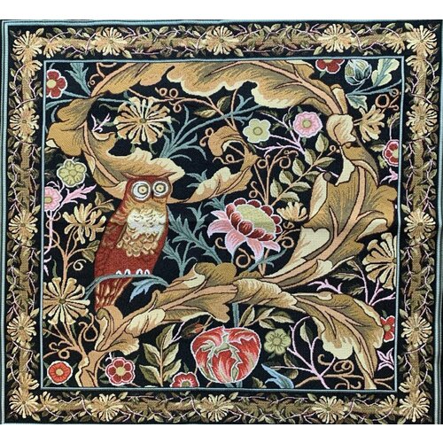 Гобелен гобелен без рамы 70х67 см Филин У Моррис 2500₽