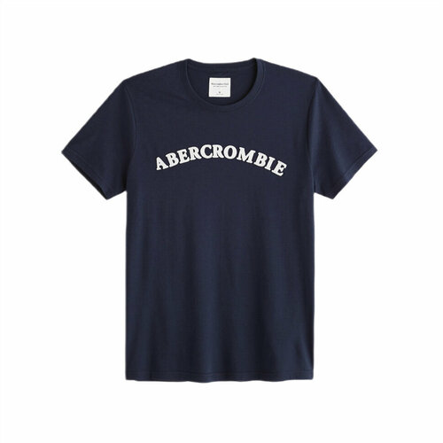 Футболка Abercrombie & Fitch, размер M, синий