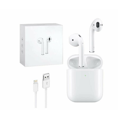Беспроводные наушники A Pods 2 PREMIUM Сенсорные Bluetooth наушники Белые Наушники Для iPhone Android 249000₽
