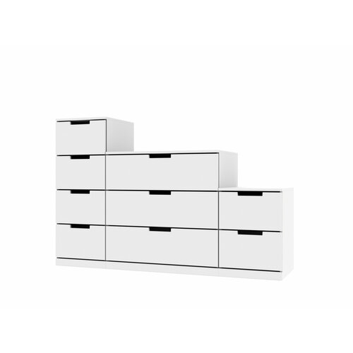Комод NORDLI 42 IKEA (МДФ) Белый DM635-6