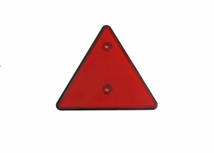 ТехАвтоСвет Катафот (красный) треугольный с корпусом (401.3733-03)