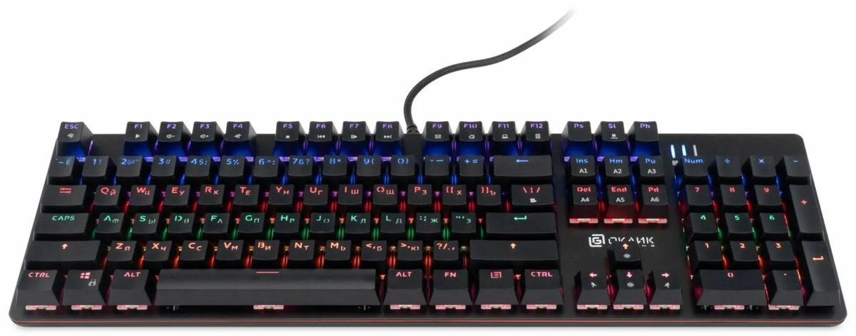 Oklick Клавиатура Оклик 990G RAGE — купить по низкой цене на Яндекс Маркете