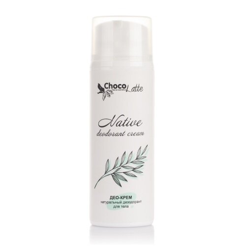 Део-крем NATIVE натуральный дезодорант для тела, 100 мл ТМ Chocolatte