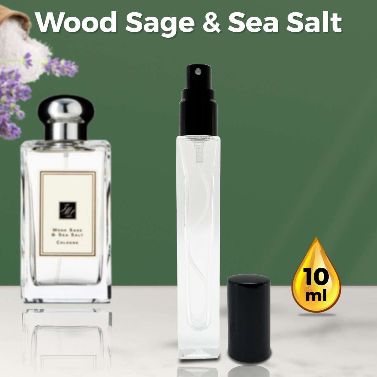 "Wood Sage And Sea Salt" - Духи унисекс 10 мл + подарок 1 мл другого аромата