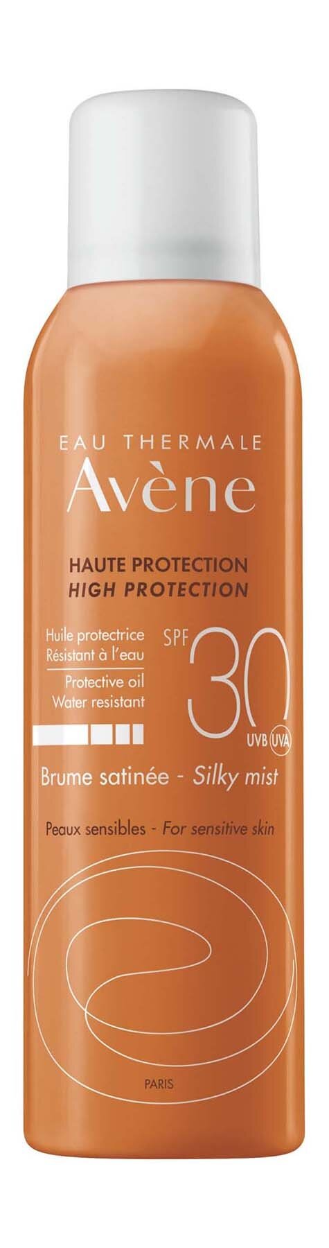 AVENE Масло-спрей для лица солнцезащитное невесомое SPF 30, 150 мл