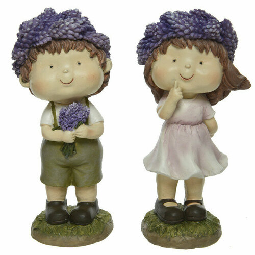 Фигура садовая мальчикдевочка 175см терракота в асс-те 3168₽