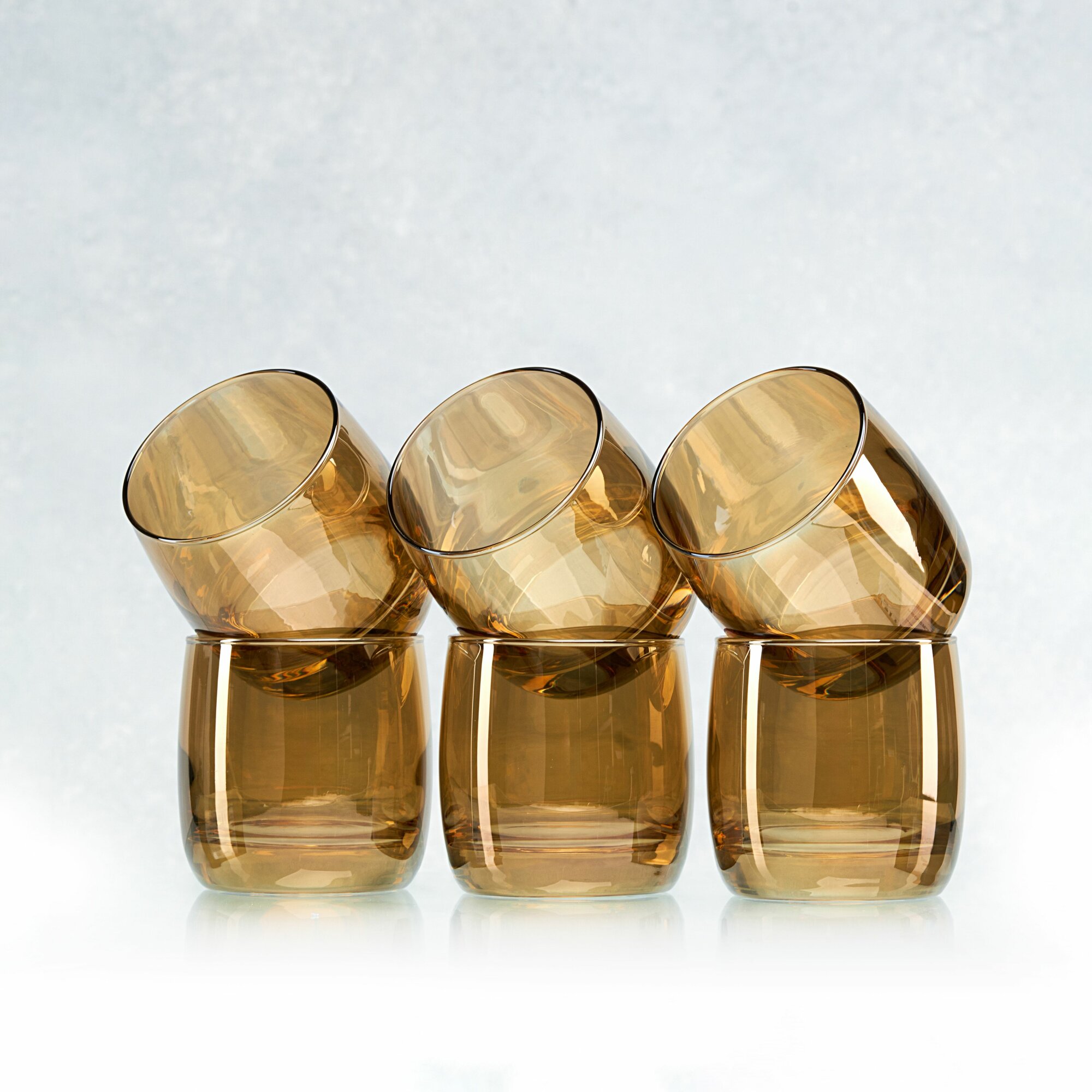 фото Набор стаканов Дарума Honey, 6шт, 310мл