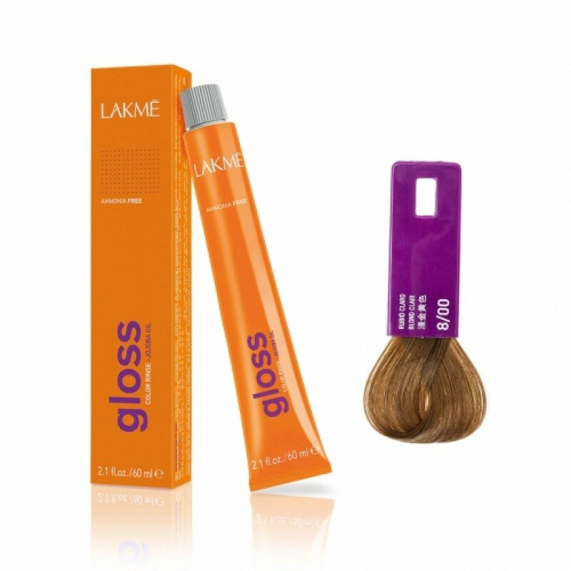 Lakme тонирующая крем-краска Gloss 8/00 Светло-белокурый