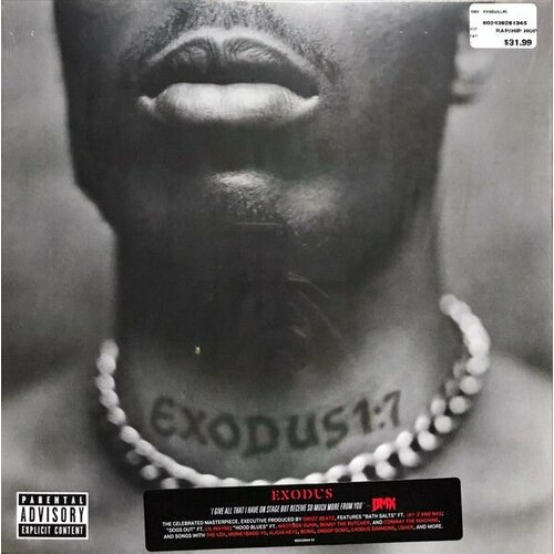 Виниловая пластинка DMX. Exodus (LP) виниловая пластинка dmx dmx the legacy 2 lp