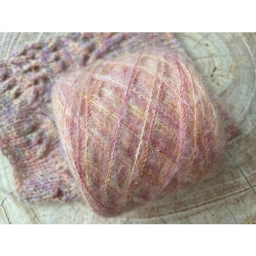 Пряжа Мохер Италия (моток 100гр) для свитера-паутинки 