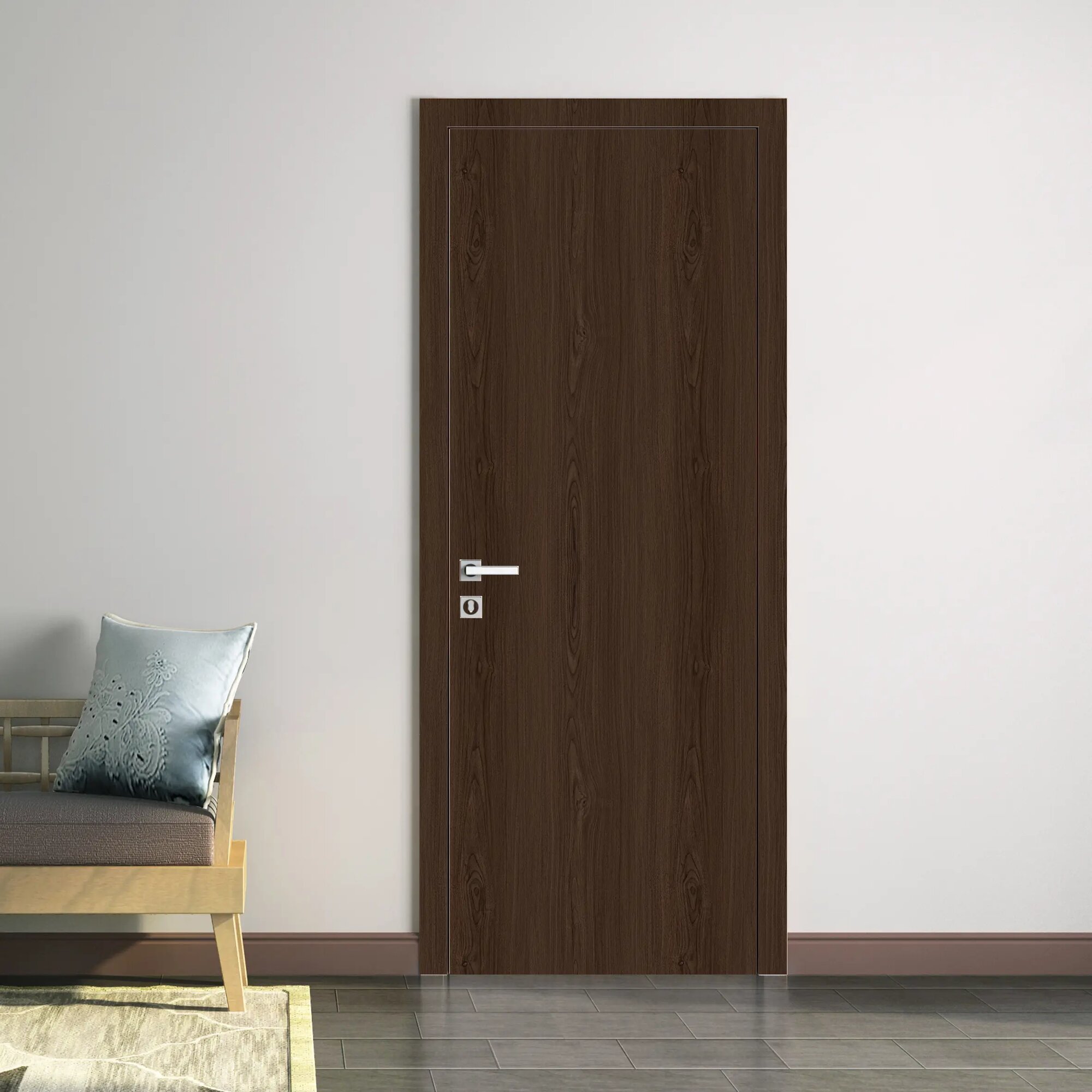 Пленка самоклеящаяся 0.9x2 м цвет вишня — фото 1