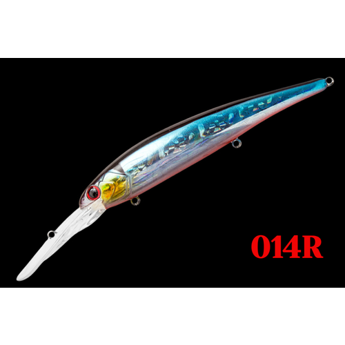 Воблер TsuYoki SOLOIST 120F, для троллинга, плавающий, глубина 6,5-8 м, вес 20г, цвет 014R