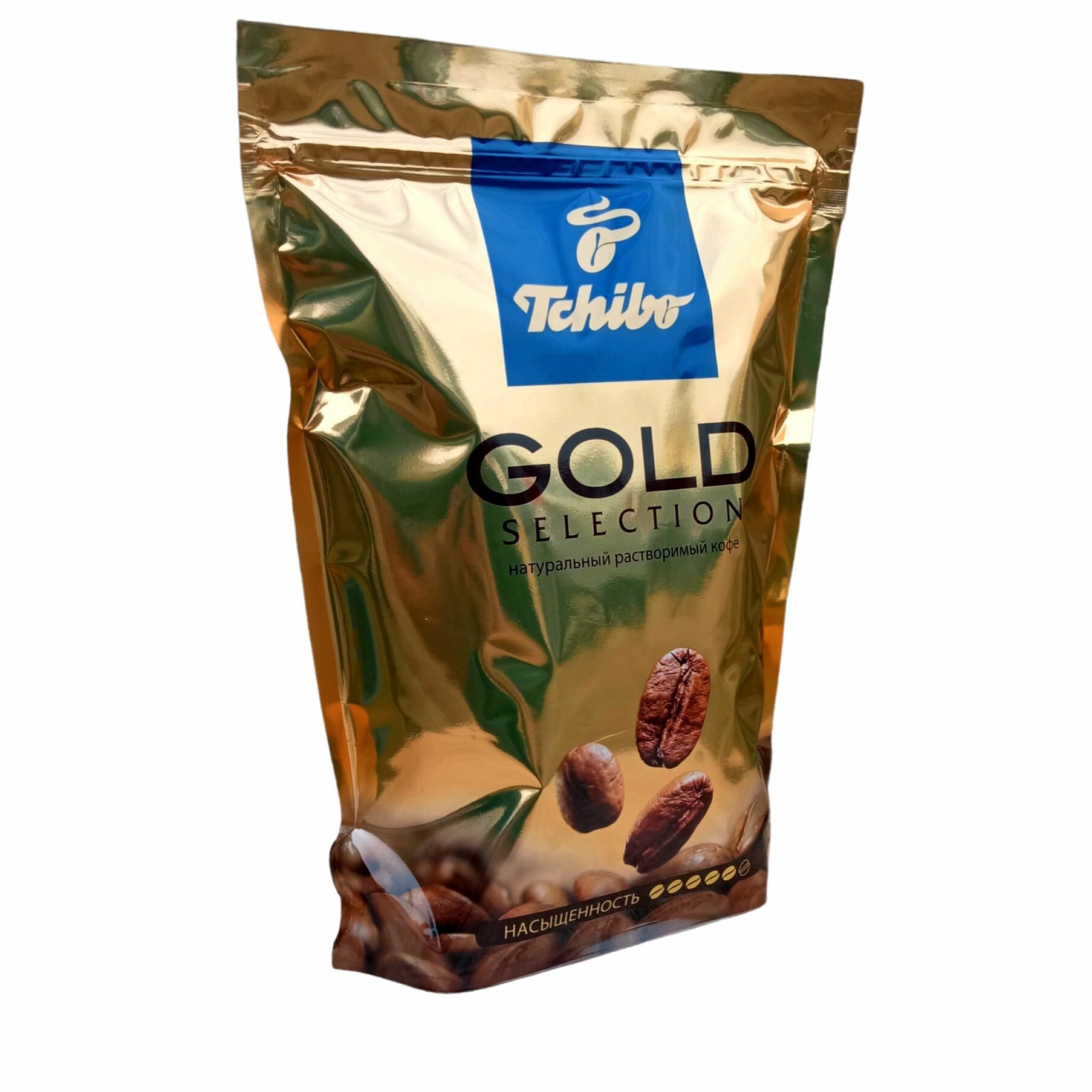 Кофе Чибио Голд Селекшн (Tibio Gold Selection) натуральный растворимый сублимированный, 285 г — фото 1