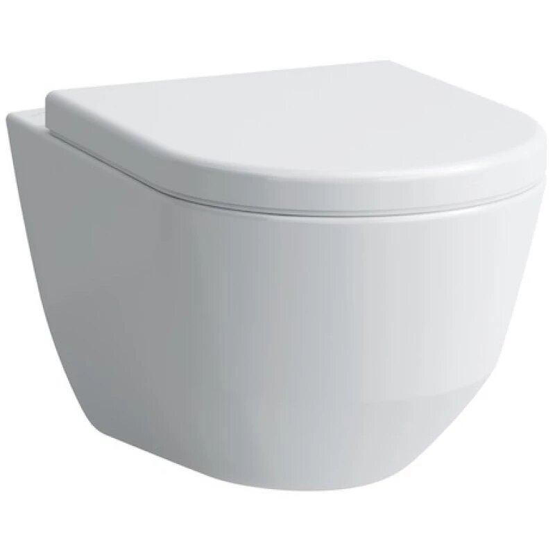 Унитаз подвесной безободковый Laufen Pro 8.2096.6.000.000.1 без сиденья цвет белый