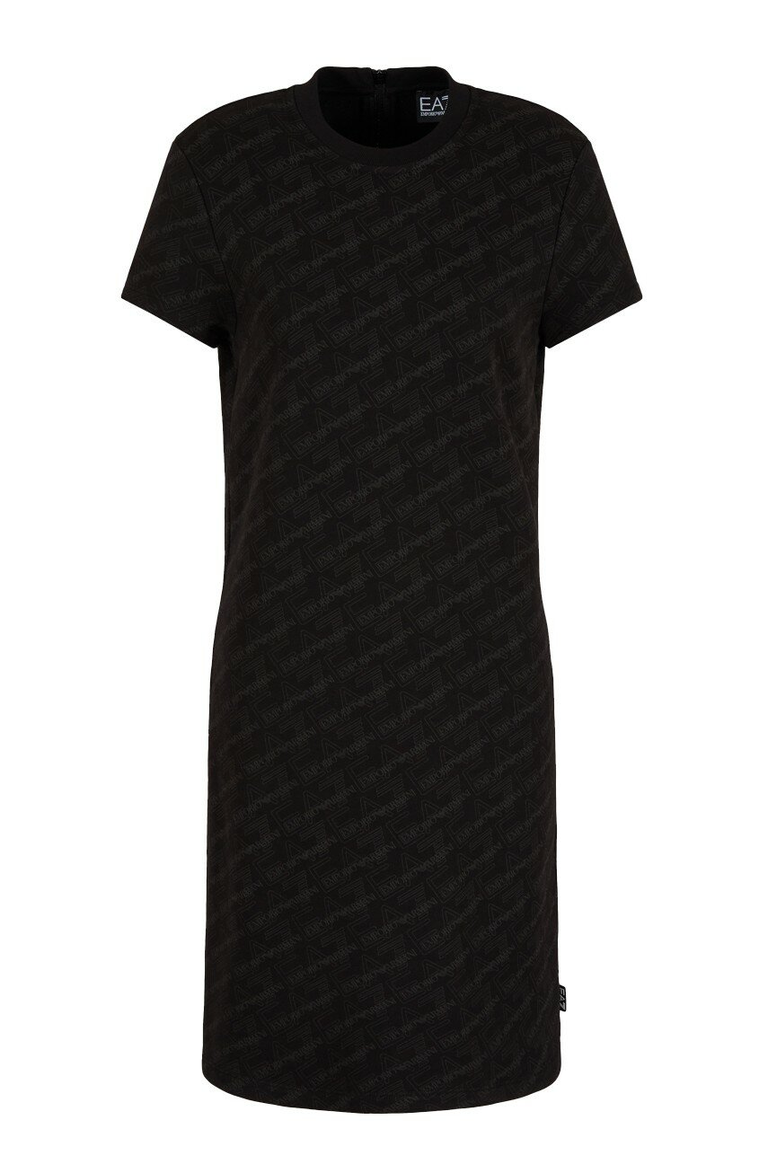 Платье EA7 EMPORIO ARMANI, размер M, черный