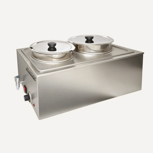 Изображение товара Мармит AIRHOT SB-2 с краном, 16 л, 577х338х315 мм, нержавеющая сталь