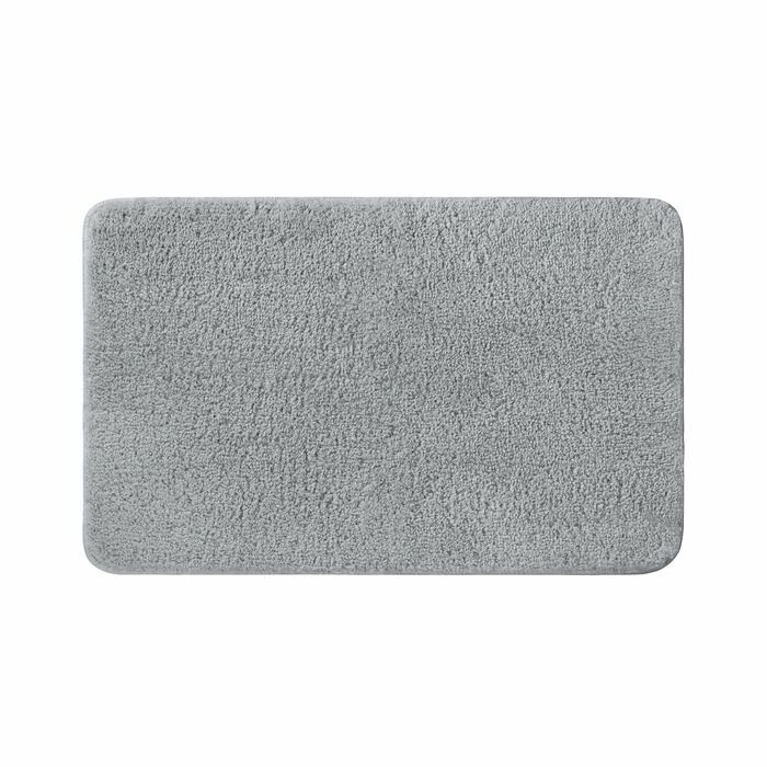 Коврик в ванную IDDIS микрофибра 70 x 120 см серый