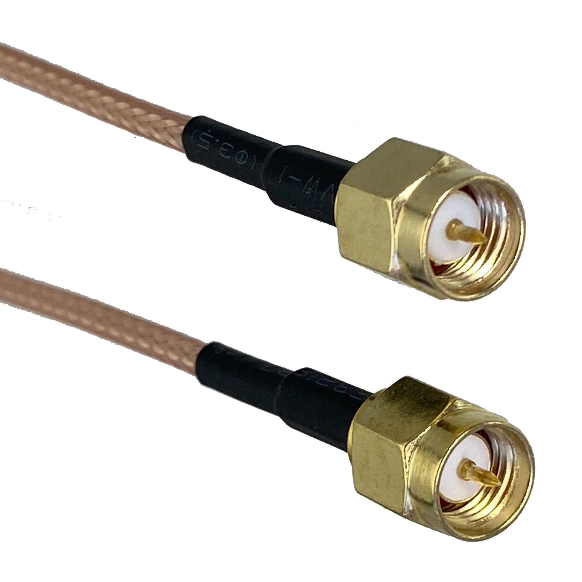 RG316 RG174 Кабель SMA штекер к SMA штекеру и гнездо Гайка Переборка прямой и прямой угол RF Перемычка косичка 4 дюйма ~ 5 м, 316 SMA M to SMA M, 10FT (3M)