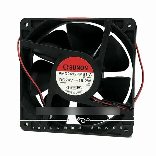 Новый бесшумный вентилятор охлаждения PMD2412PMB1 12038 24 В 12 см преобразователь частоты 3297₽