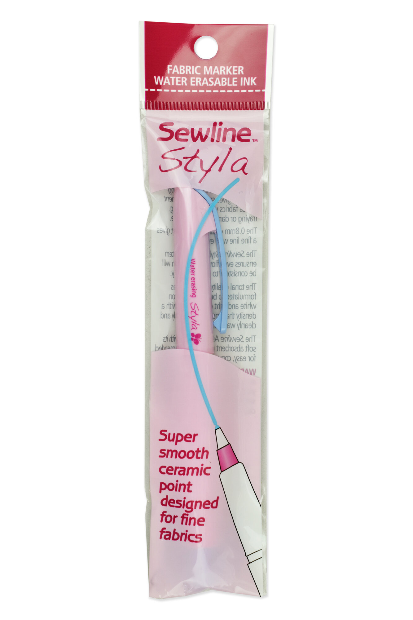 Маркер Sewline Styla смывающийся, голубой