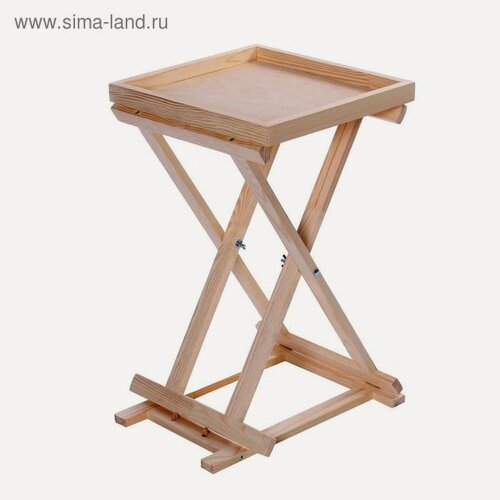 Изображение товара Столик для красок Calligrata, складной, дерево, 38 x 40 x 64 см