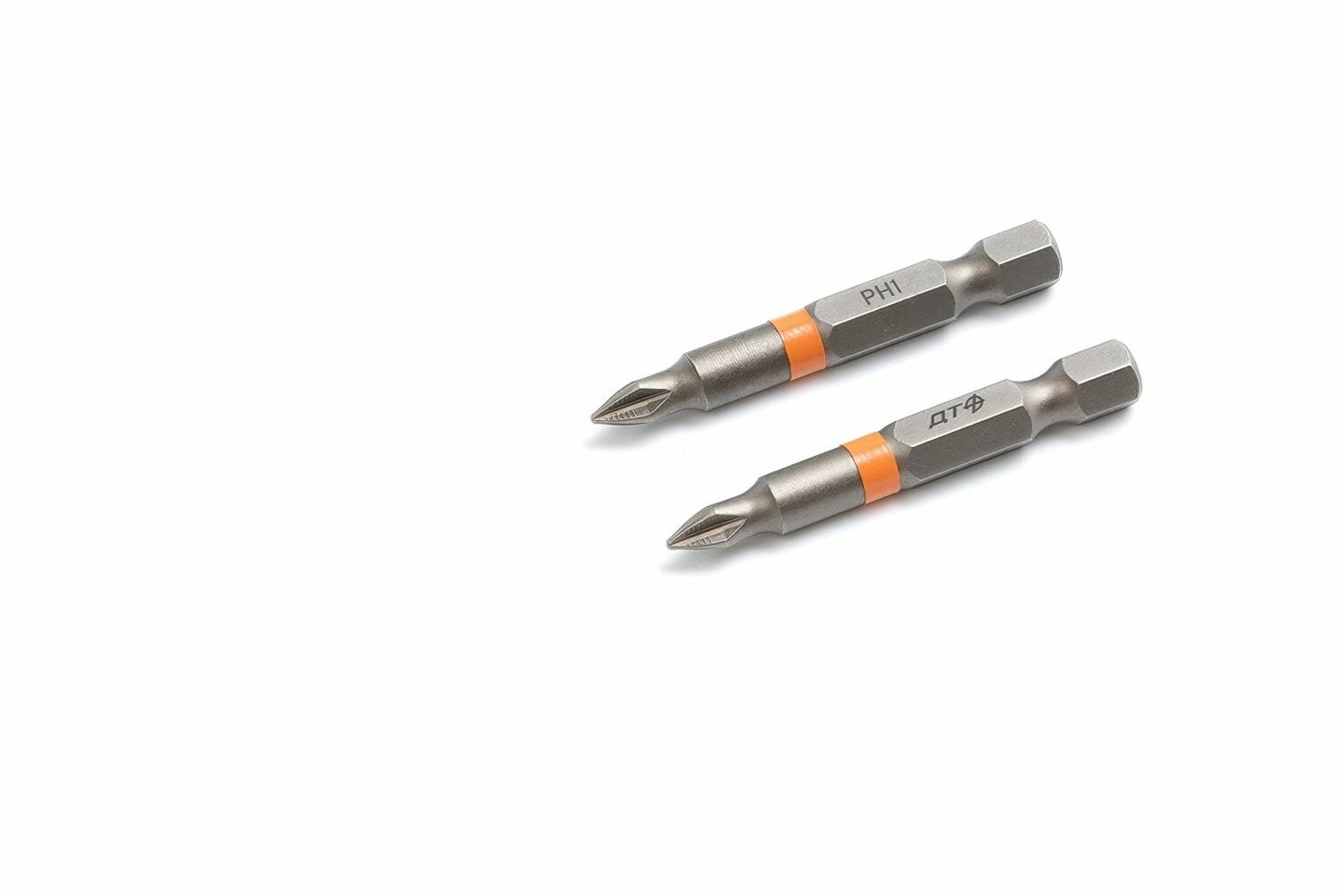 Набор бит для шуруповерта 1/4' PH1 x 50мм 2шт 790122 дело техники