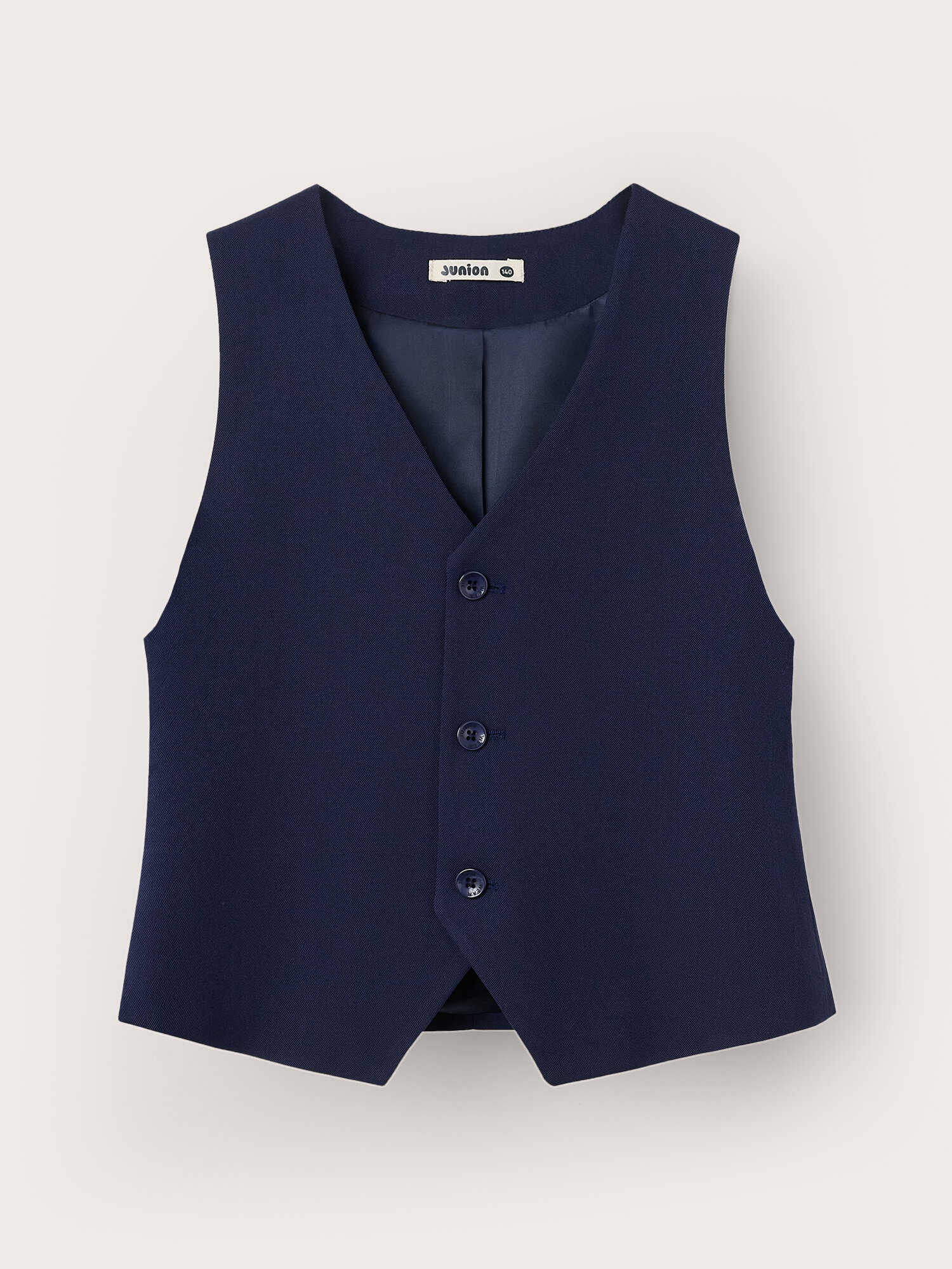 Школьный жилет Junion, размер 158, темно-синий — фото 1
