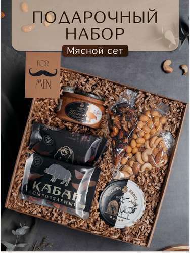 Изображение товара Подарочный набор Perfect Present, для мужчин, мясные деликатесы
