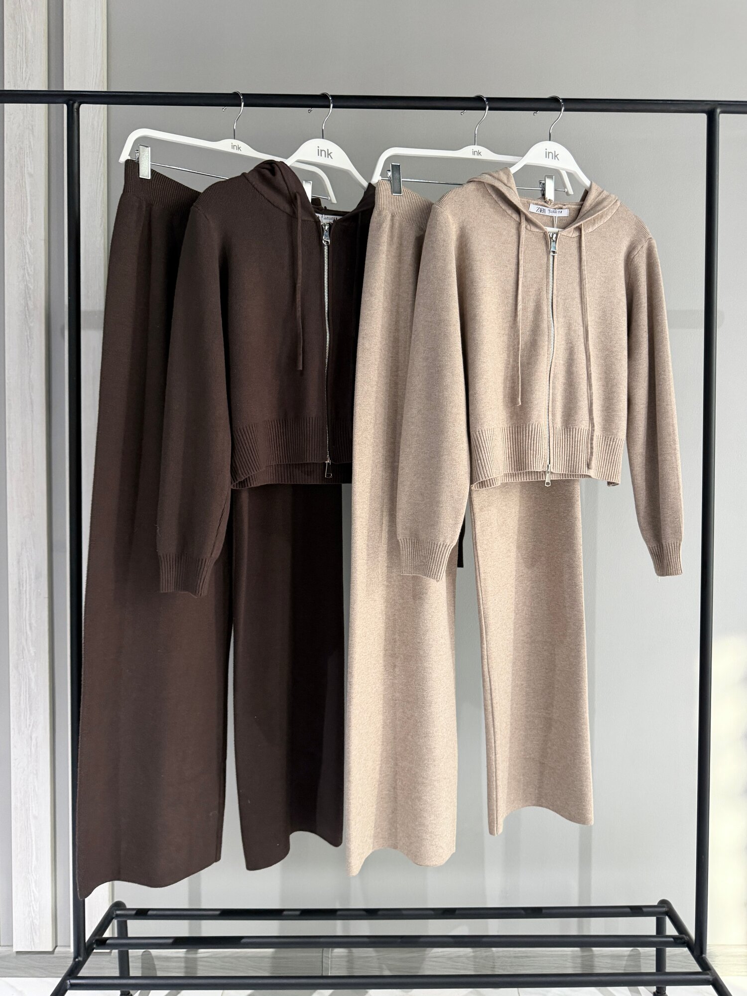 Комплект одежды INK Черный, коричневый, бежевый, размер Std, черный — фото 1