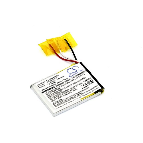 Аккумуляторная батарея CameronSino CS-AKN600SL для AKG N60 NC 320mAh аккумулятор cameronsino cs srd300sl для гарнитуры cardo scala rider q1 q3 ww452050pl 320mah