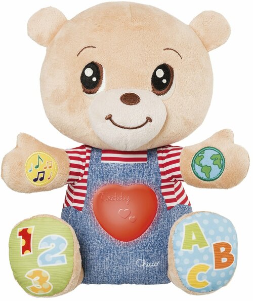 Игрушка Chicco Teddy Emotion Мишка говорящий