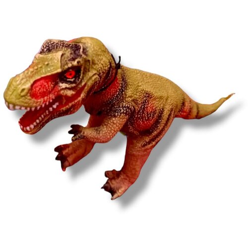 Игровая фигурка Аллозавр 30 см со звуком красно-зеленый фигурка динозавра аллозавр