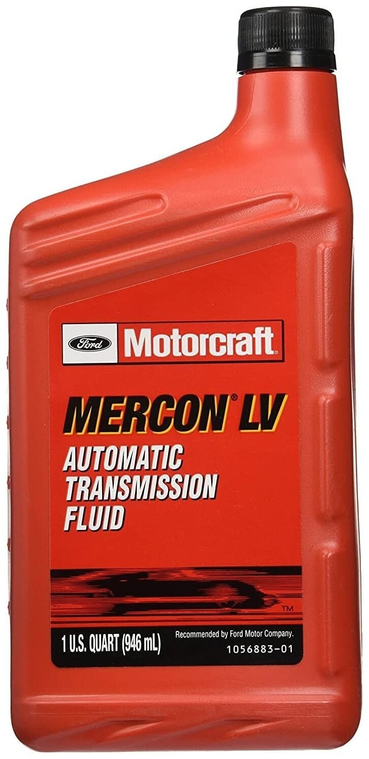 Трансмиссионное масло FORD MOTORCRAFT MERCON LV (0,946л) Арт. XT-10-QLVC