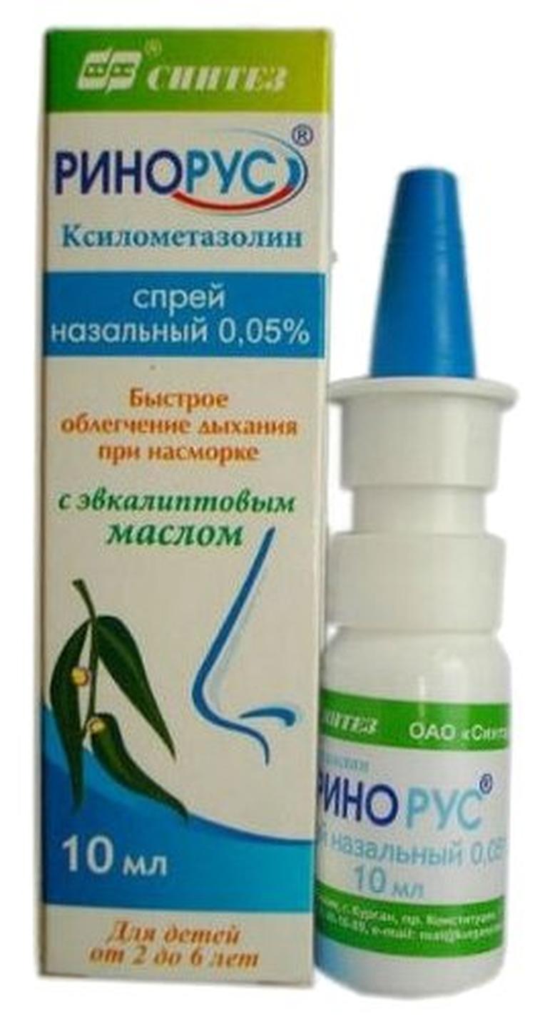 Ринорус спрей наз. фл., 0.05%, 10 мл