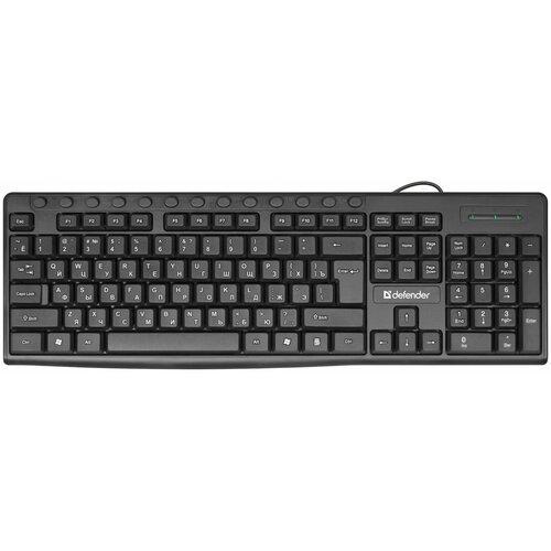 Клавиатура DEFENDER HB-719 черный 120000₽