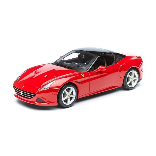 Купить Bburago Коллекционная машинка Феррари 1:18 Ferrari California T Closed Top, 18-16003, красный