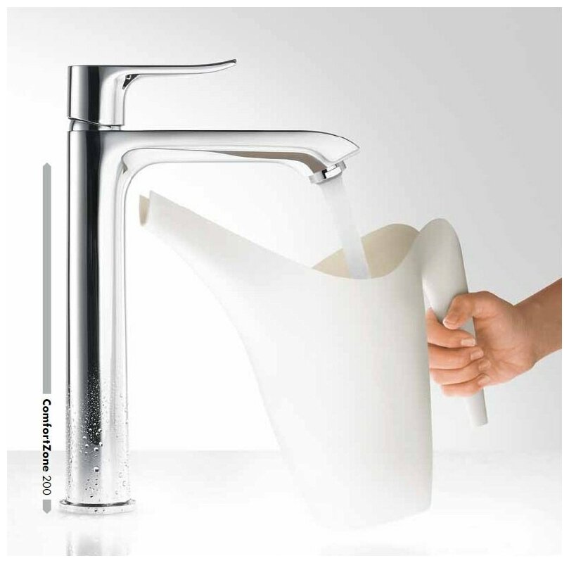 Смеситель для раковины Hansgrohe - фото №8