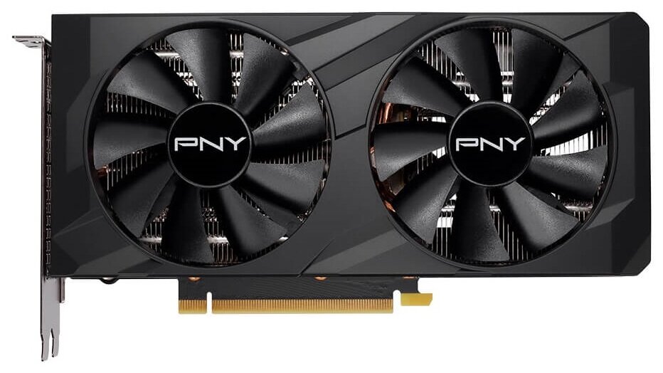 Видеокарта PNY Verto nVidia RTX 3050 1552 8192 14000 128 RTL VCG30508DFBPB1