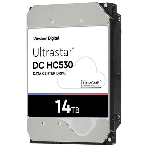 Жесткий диск WESTERN DIGITAL SATA WD HGST 14TB 7200 обмин 6GBS 512MB Ultrastar DC HC530 3150000₽