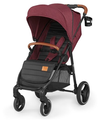 Прогулочная коляска Kinderkraft Grande LX, burgundy