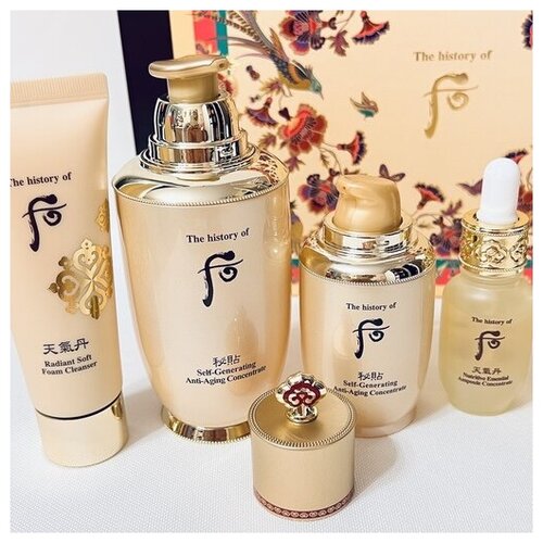 набор уходовой косметики the history of whoo bichup self generating anti aging The History антивозрастная эссенция (50+20мл) Bichup Self-Generating Anti Aging Concentrate