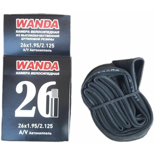 Камера для велосипеда Wanda 26*1.95/2.125 wanda p376 10 00 26 r12