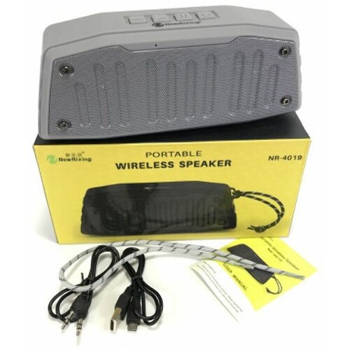 Портативная колонка New Rixing NR-4019 178600₽