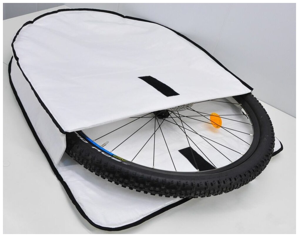 Чехол защитный для колес велосипеда 26-29 дюймов A09, цвет белый