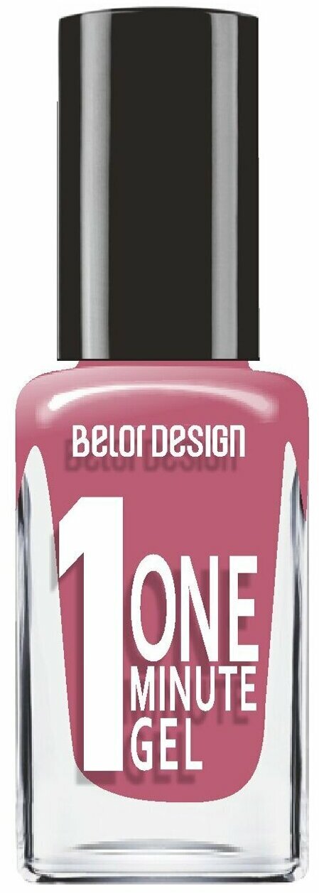 Belor Design Лак для ногтей ONE MINUTE GEL тон 217, 10 мл.