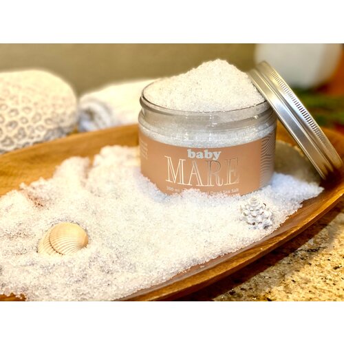 Соль для ванны магниевая. Соль Мертвого моря baby Mare.