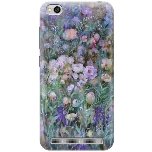 фото Re:pa накладка transparent для xiaomi redmi 5a с принтом "сиреневое поле"