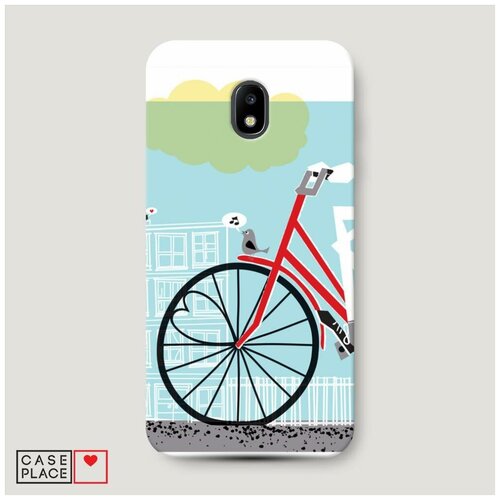 фото Чехол пластиковый samsung galaxy j3 2017 хобби велосипед 9 case place